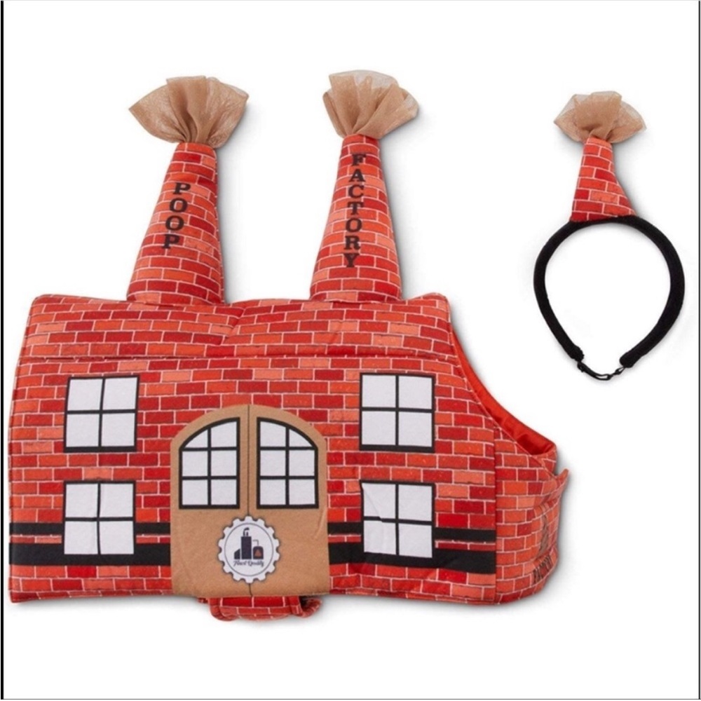 Bootique Brick poop Factory Dog Costume XXL